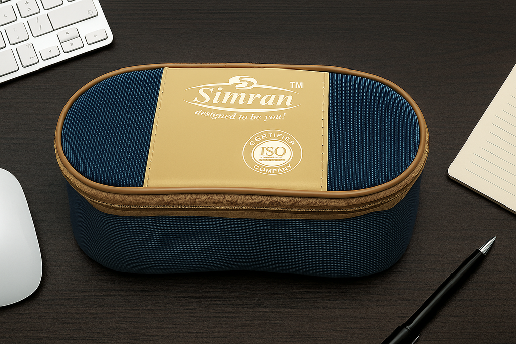 Simran 2-Container Insulated Lunch Box with Stylish Carry Case – Compact, Leak-Proof & Travel-Friendly Tiffin Set for Office, School & Picnic